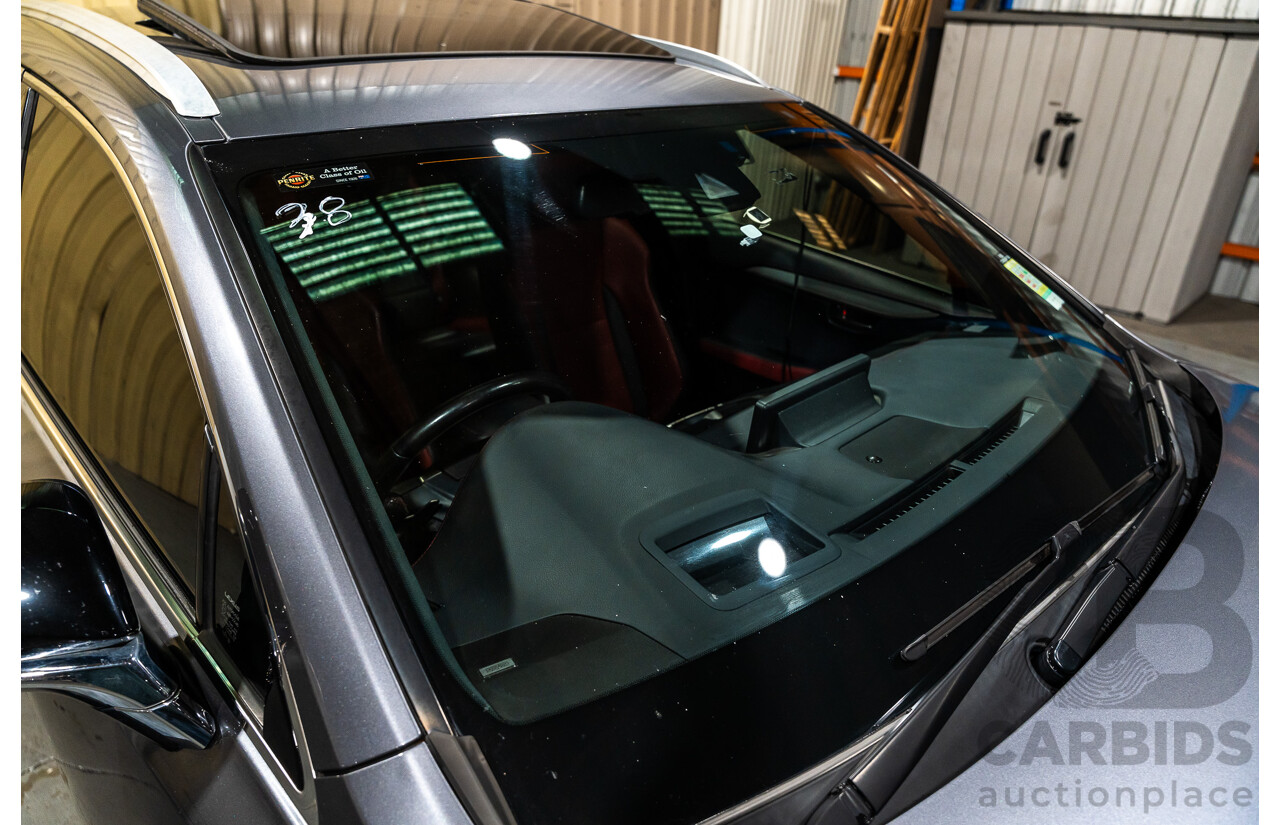 11/2019 Lexus NX300 F-Sport (AWD) AGZ10R MY20 4d Wagon Metallic Grey Turbo 2.0L