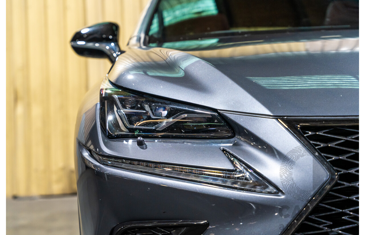 11/2019 Lexus NX300 F-Sport (AWD) AGZ10R MY20 4d Wagon Metallic Grey Turbo 2.0L