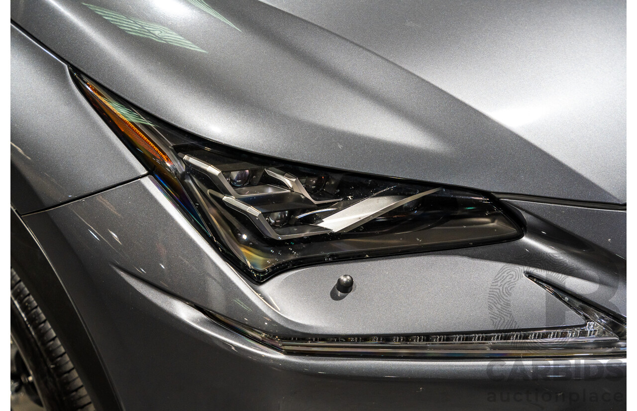 11/2019 Lexus NX300 F-Sport (AWD) AGZ10R MY20 4d Wagon Metallic Grey Turbo 2.0L
