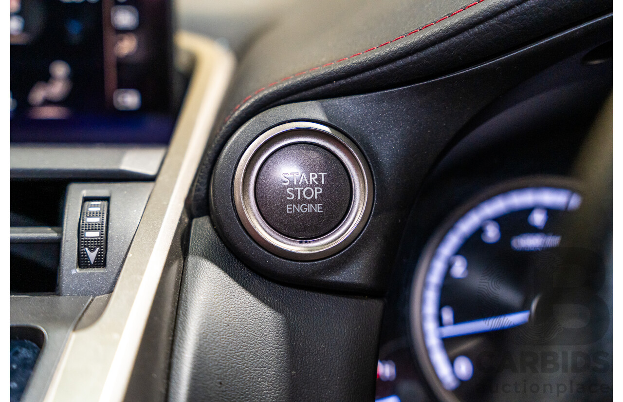 11/2019 Lexus NX300 F-Sport (AWD) AGZ10R MY20 4d Wagon Metallic Grey Turbo 2.0L