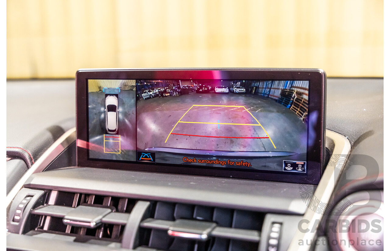 11/2019 Lexus NX300 F-Sport (AWD) AGZ10R MY20 4d Wagon Metallic Grey Turbo 2.0L