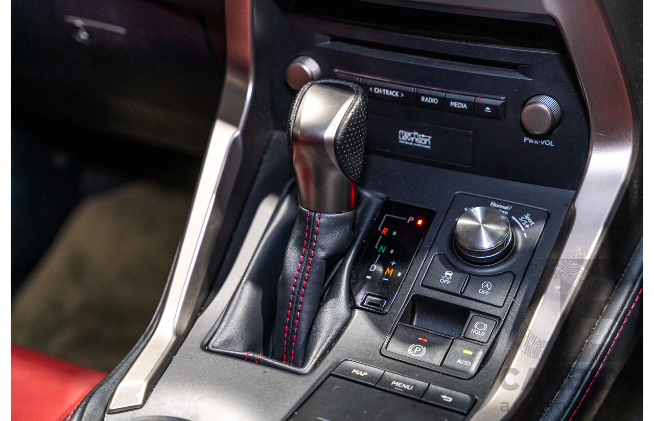 11/2019 Lexus NX300 F-Sport (AWD) AGZ10R MY20 4d Wagon Metallic Grey Turbo 2.0L