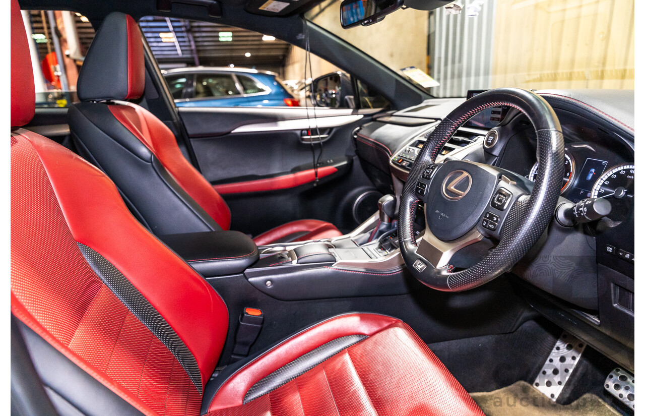 11/2019 Lexus NX300 F-Sport (AWD) AGZ10R MY20 4d Wagon Metallic Grey Turbo 2.0L