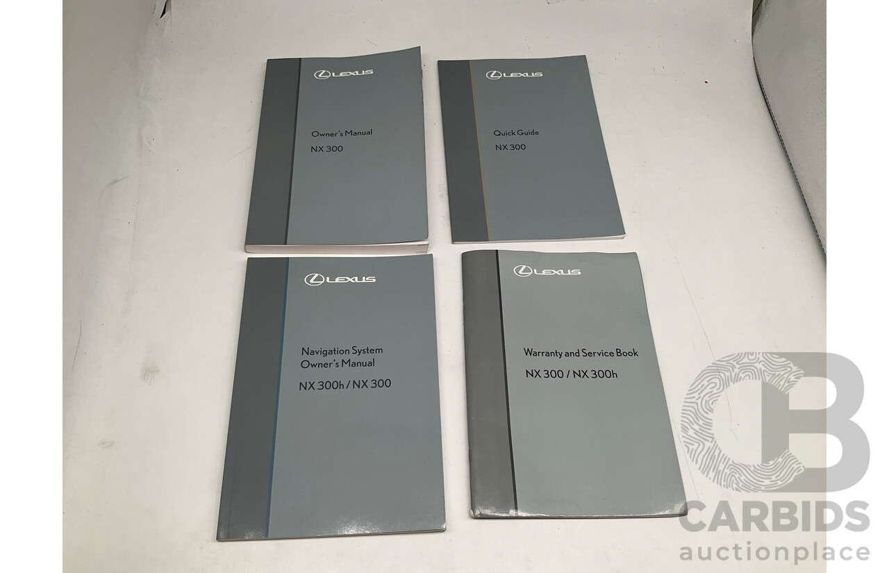 11/2019 Lexus NX300 F-Sport (AWD) AGZ10R MY20 4d Wagon Metallic Grey Turbo 2.0L