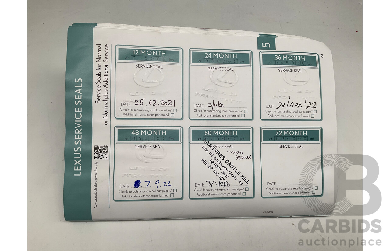 11/2019 Lexus NX300 F-Sport (AWD) AGZ10R MY20 4d Wagon Metallic Grey Turbo 2.0L