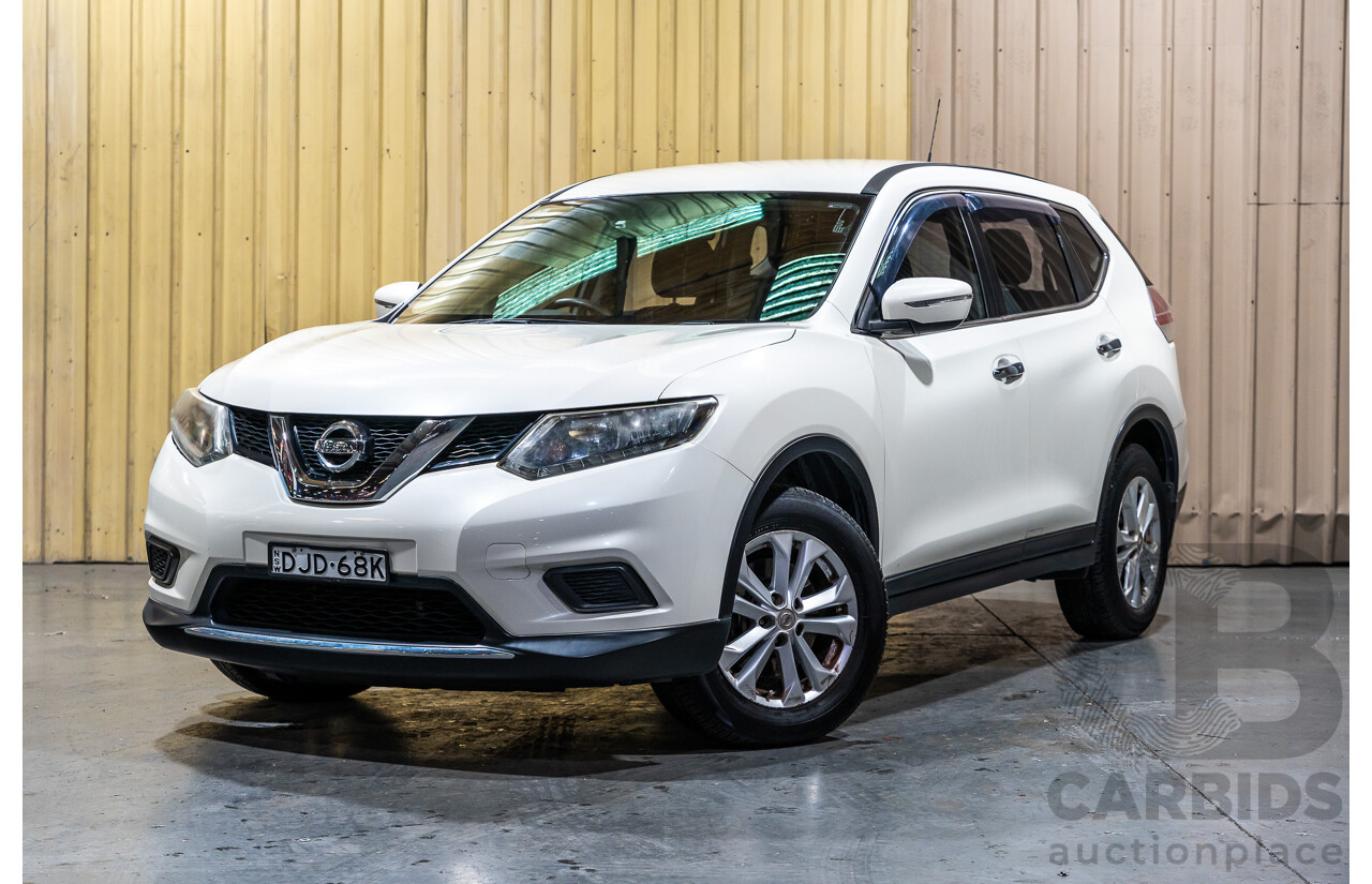 6/2016 Nissan X-Trail ST (fwd) T32 4d Wagon White 2.5L - 7 Seater