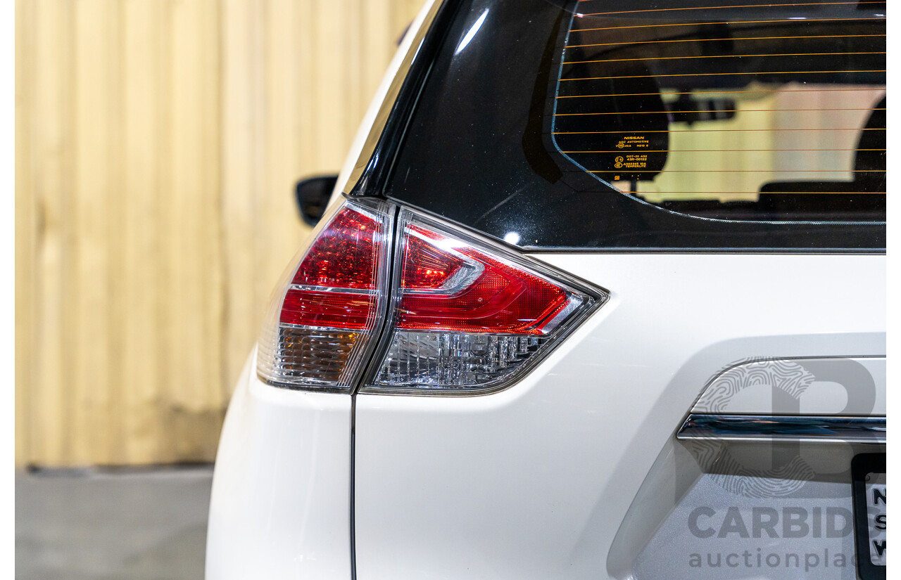 6/2016 Nissan X-Trail ST (fwd) T32 4d Wagon White 2.5L - 7 Seater