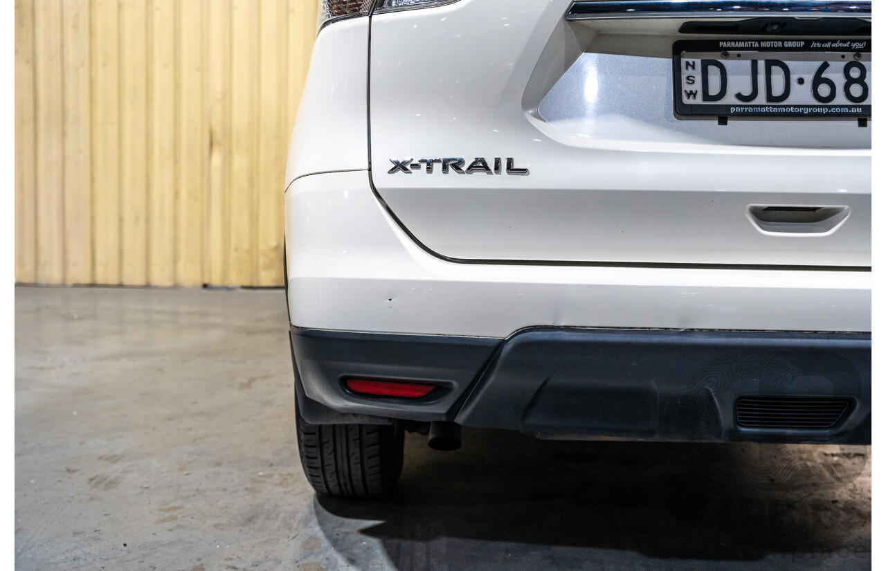 6/2016 Nissan X-Trail ST (fwd) T32 4d Wagon White 2.5L - 7 Seater
