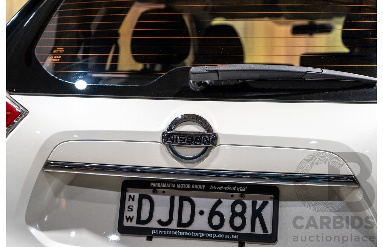 6/2016 Nissan X-Trail ST (fwd) T32 4d Wagon White 2.5L - 7 Seater