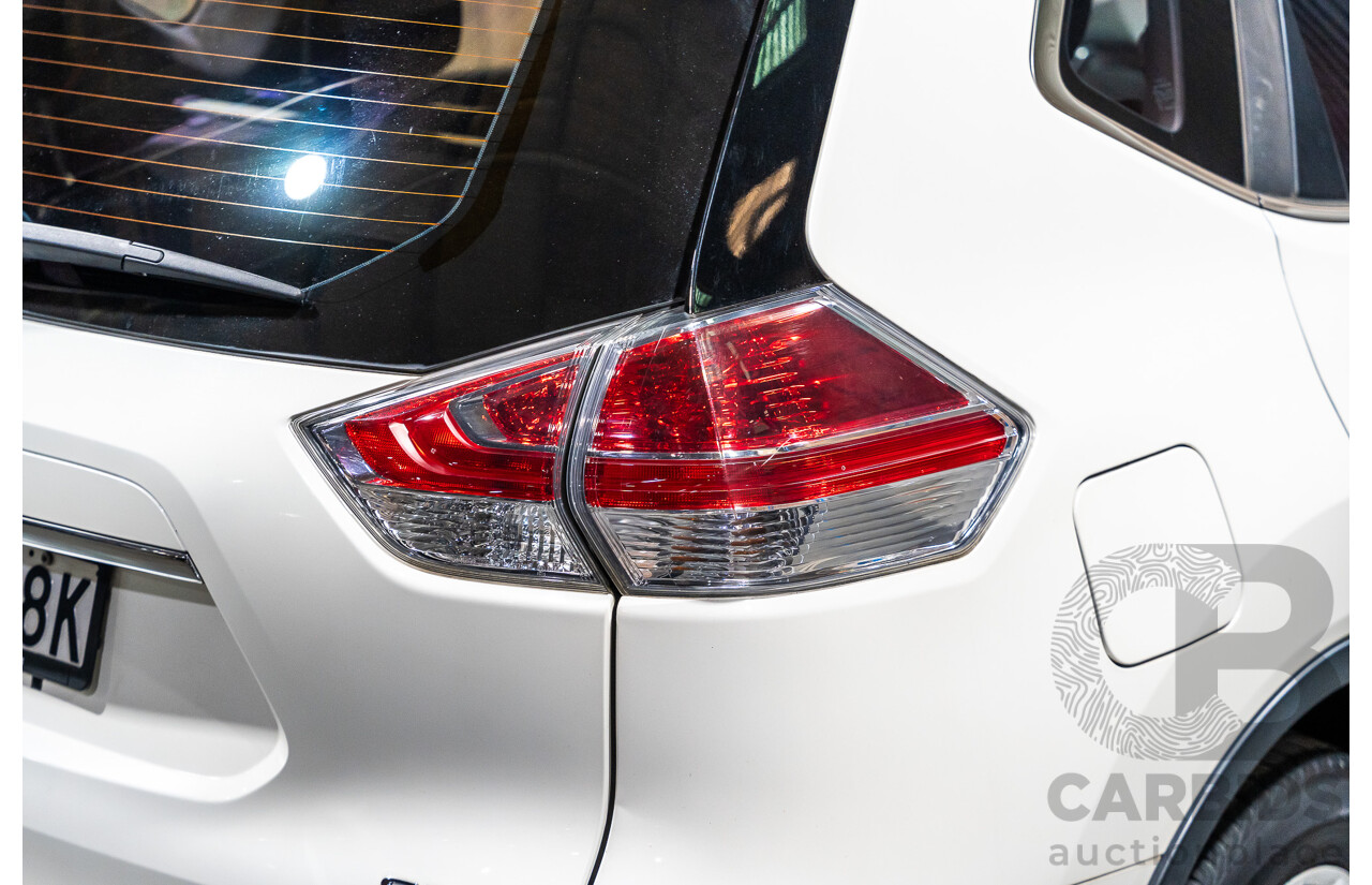 6/2016 Nissan X-Trail ST (fwd) T32 4d Wagon White 2.5L - 7 Seater