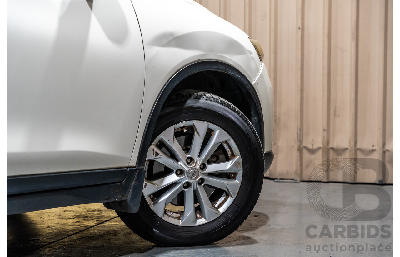 6/2016 Nissan X-Trail ST (fwd) T32 4d Wagon White 2.5L - 7 Seater