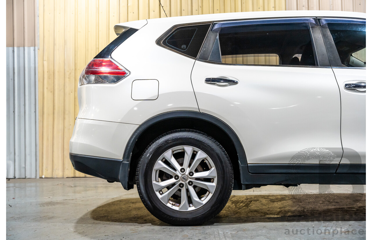 6/2016 Nissan X-Trail ST (fwd) T32 4d Wagon White 2.5L - 7 Seater