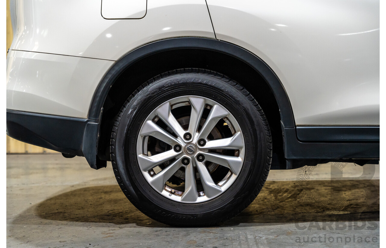 6/2016 Nissan X-Trail ST (fwd) T32 4d Wagon White 2.5L - 7 Seater