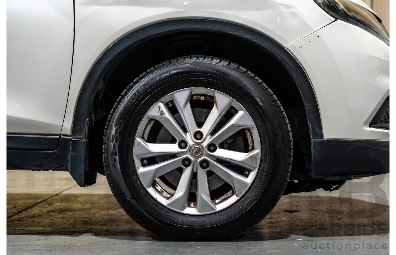 6/2016 Nissan X-Trail ST (fwd) T32 4d Wagon White 2.5L - 7 Seater