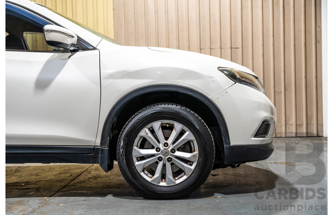 6/2016 Nissan X-Trail ST (fwd) T32 4d Wagon White 2.5L - 7 Seater