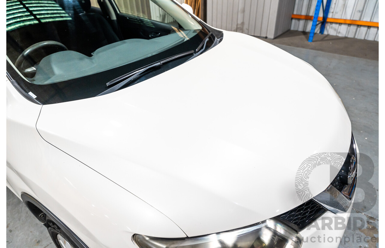 6/2016 Nissan X-Trail ST (fwd) T32 4d Wagon White 2.5L - 7 Seater