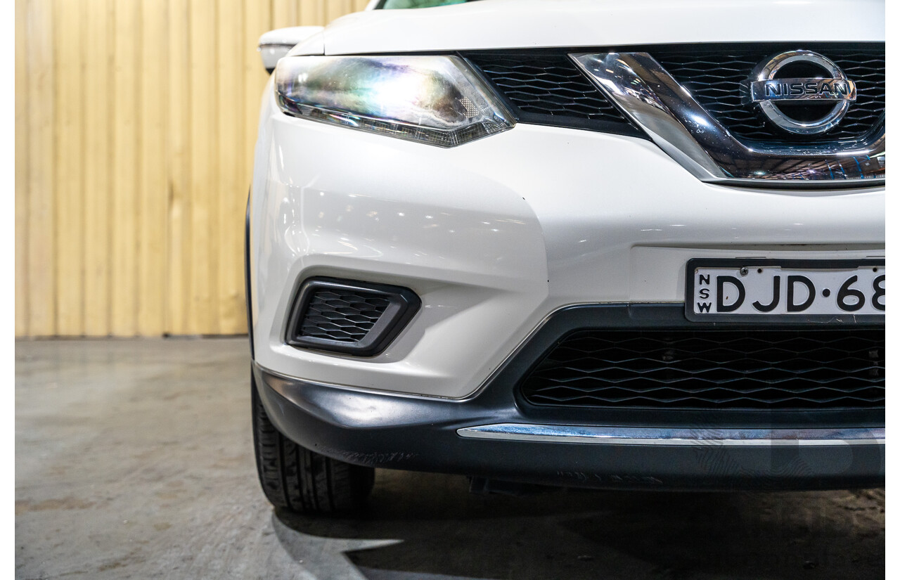 6/2016 Nissan X-Trail ST (fwd) T32 4d Wagon White 2.5L - 7 Seater