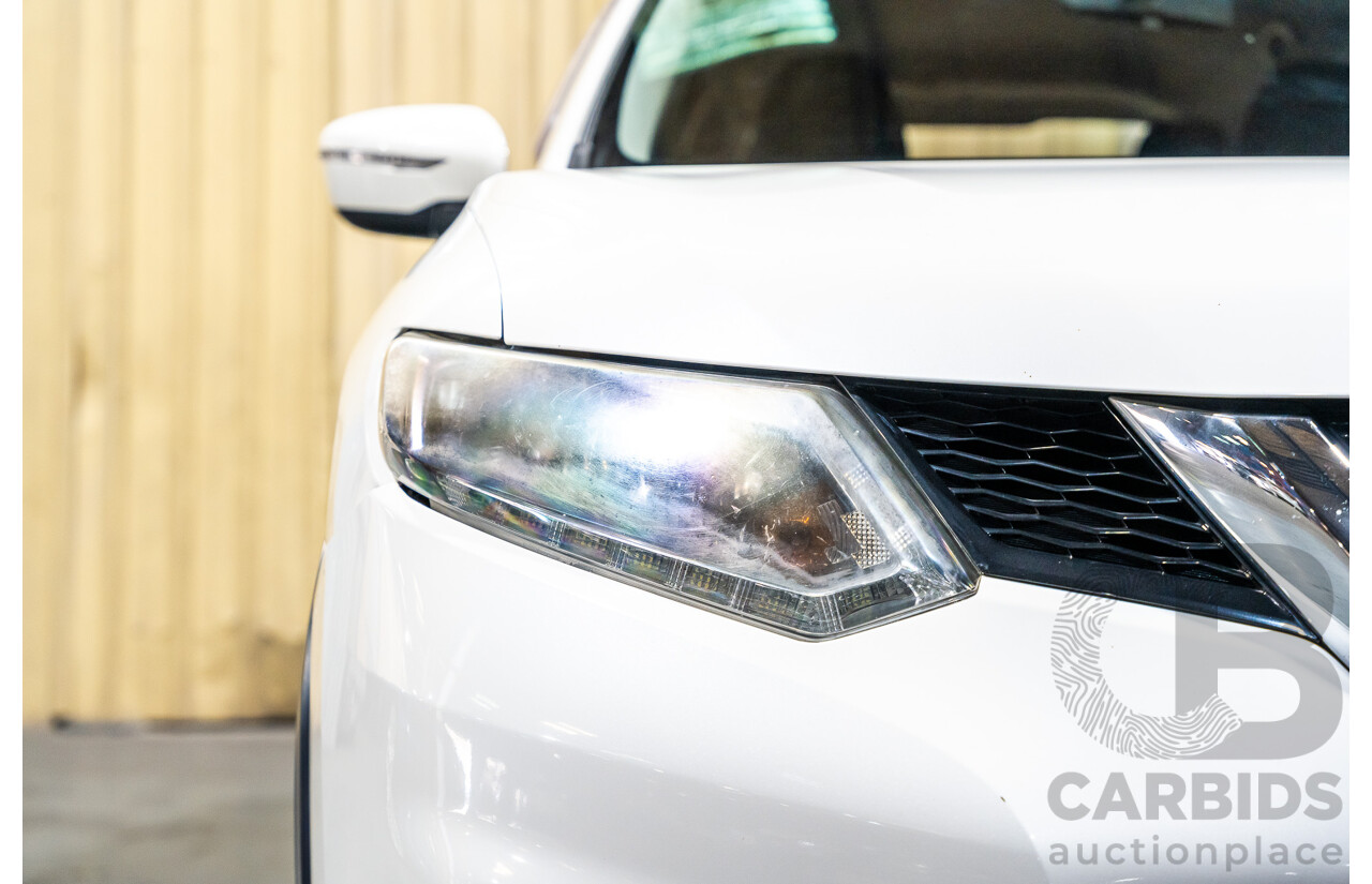 6/2016 Nissan X-Trail ST (fwd) T32 4d Wagon White 2.5L - 7 Seater