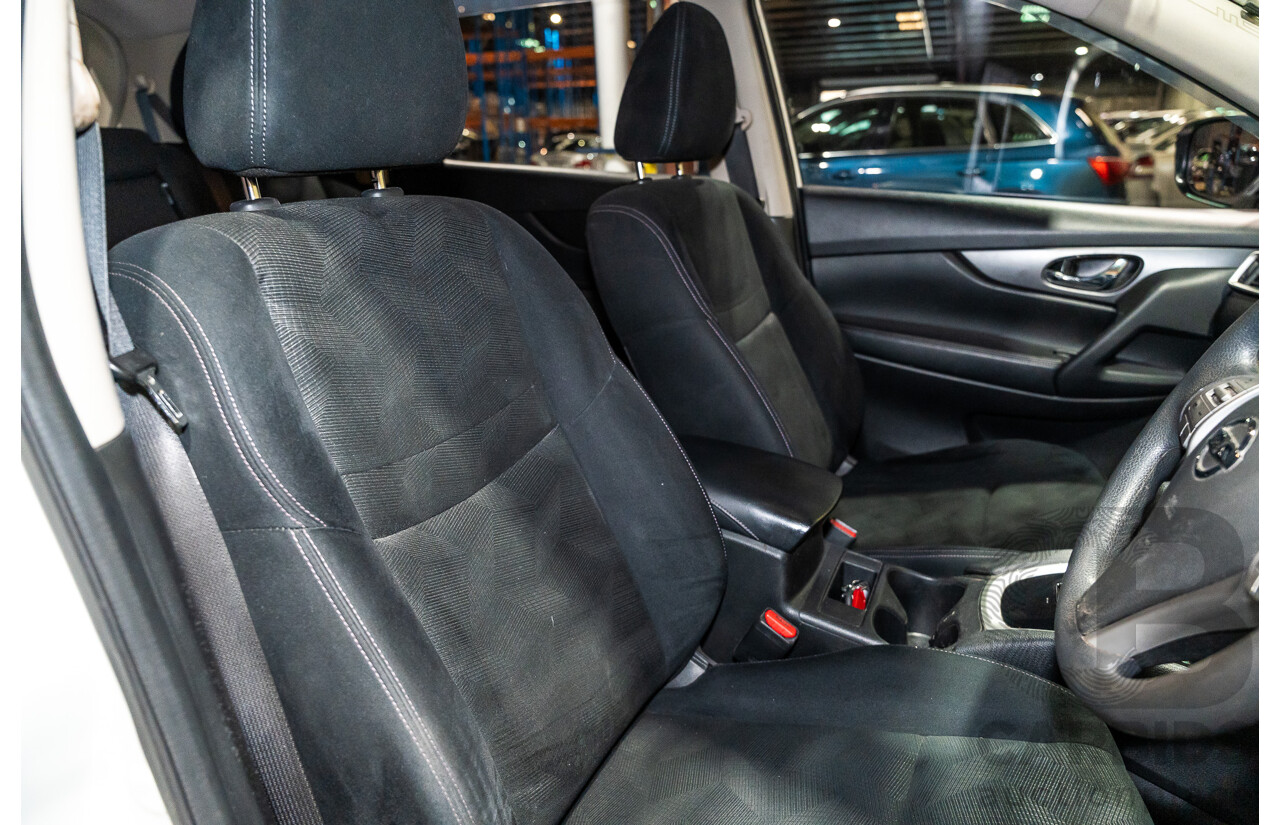 6/2016 Nissan X-Trail ST (fwd) T32 4d Wagon White 2.5L - 7 Seater