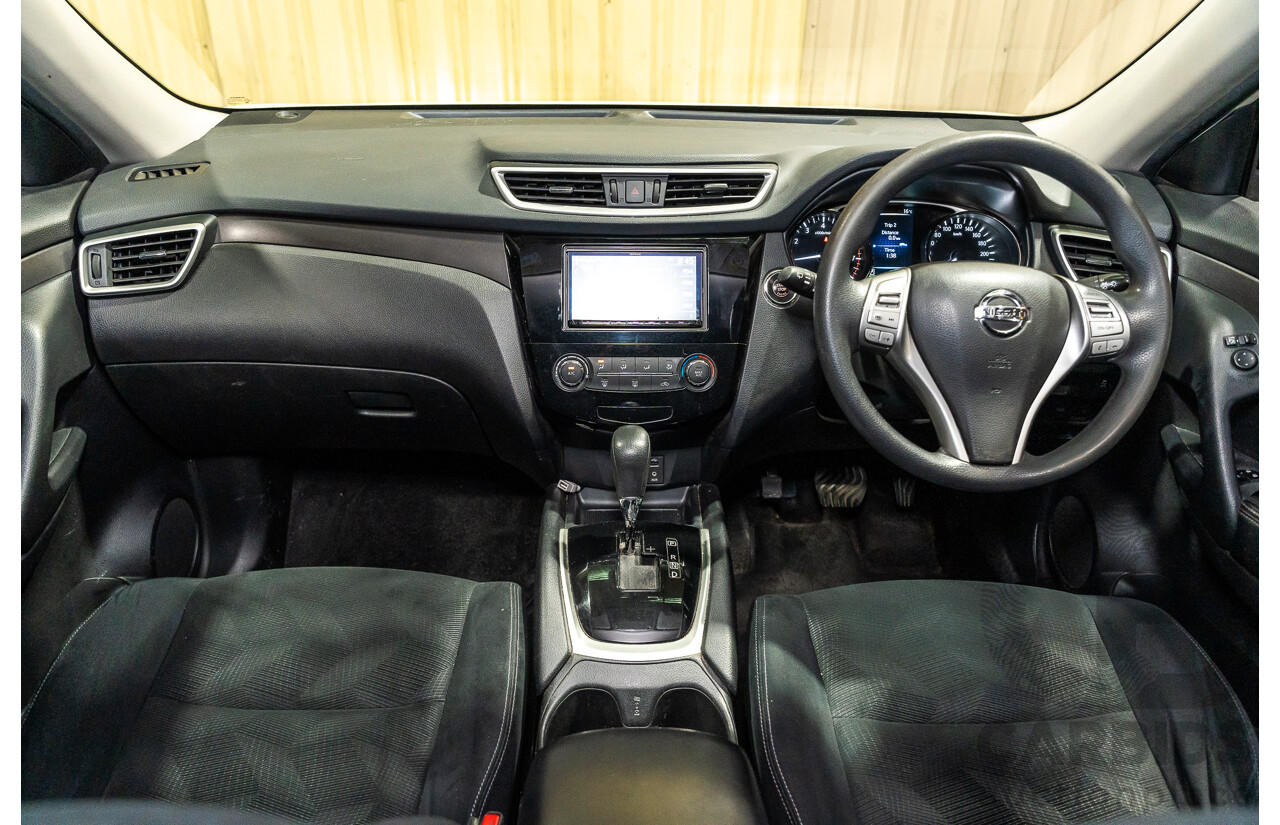 6/2016 Nissan X-Trail ST (fwd) T32 4d Wagon White 2.5L - 7 Seater