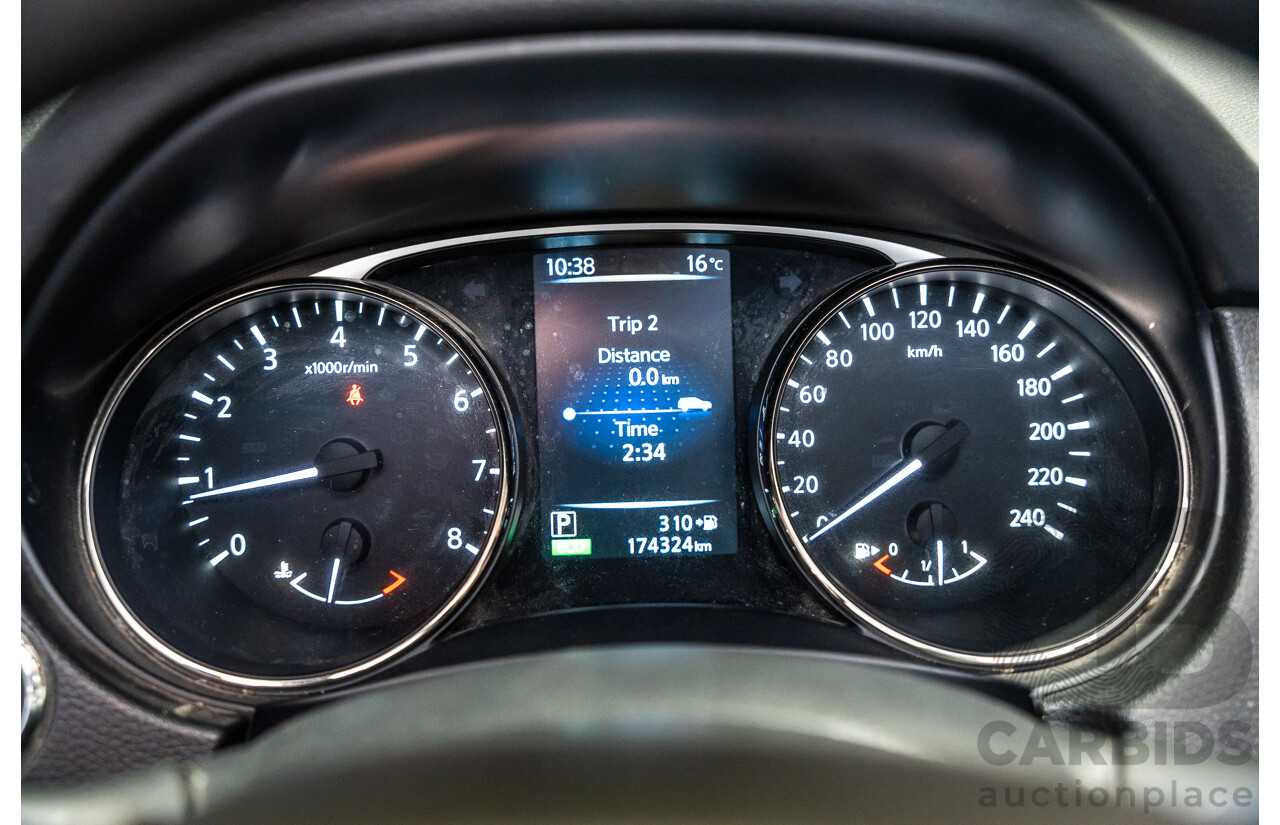 6/2016 Nissan X-Trail ST (fwd) T32 4d Wagon White 2.5L - 7 Seater