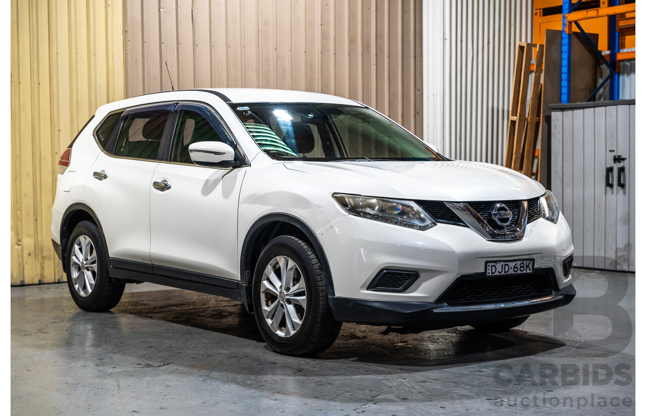 6/2016 Nissan X-Trail ST (fwd) T32 4d Wagon White 2.5L - 7 Seater