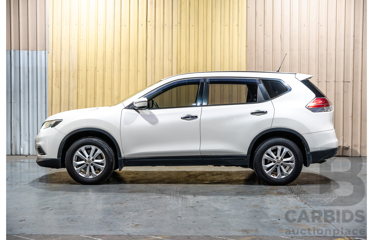 6/2016 Nissan X-Trail ST (fwd) T32 4d Wagon White 2.5L - 7 Seater