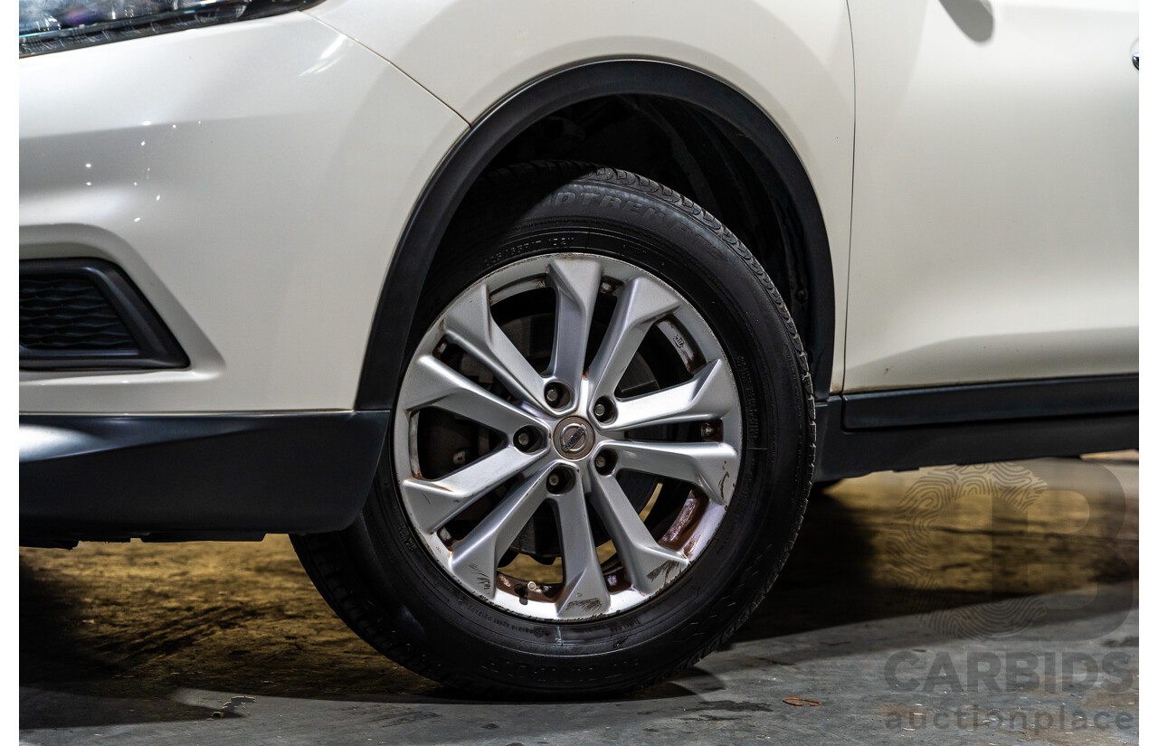 6/2016 Nissan X-Trail ST (fwd) T32 4d Wagon White 2.5L - 7 Seater