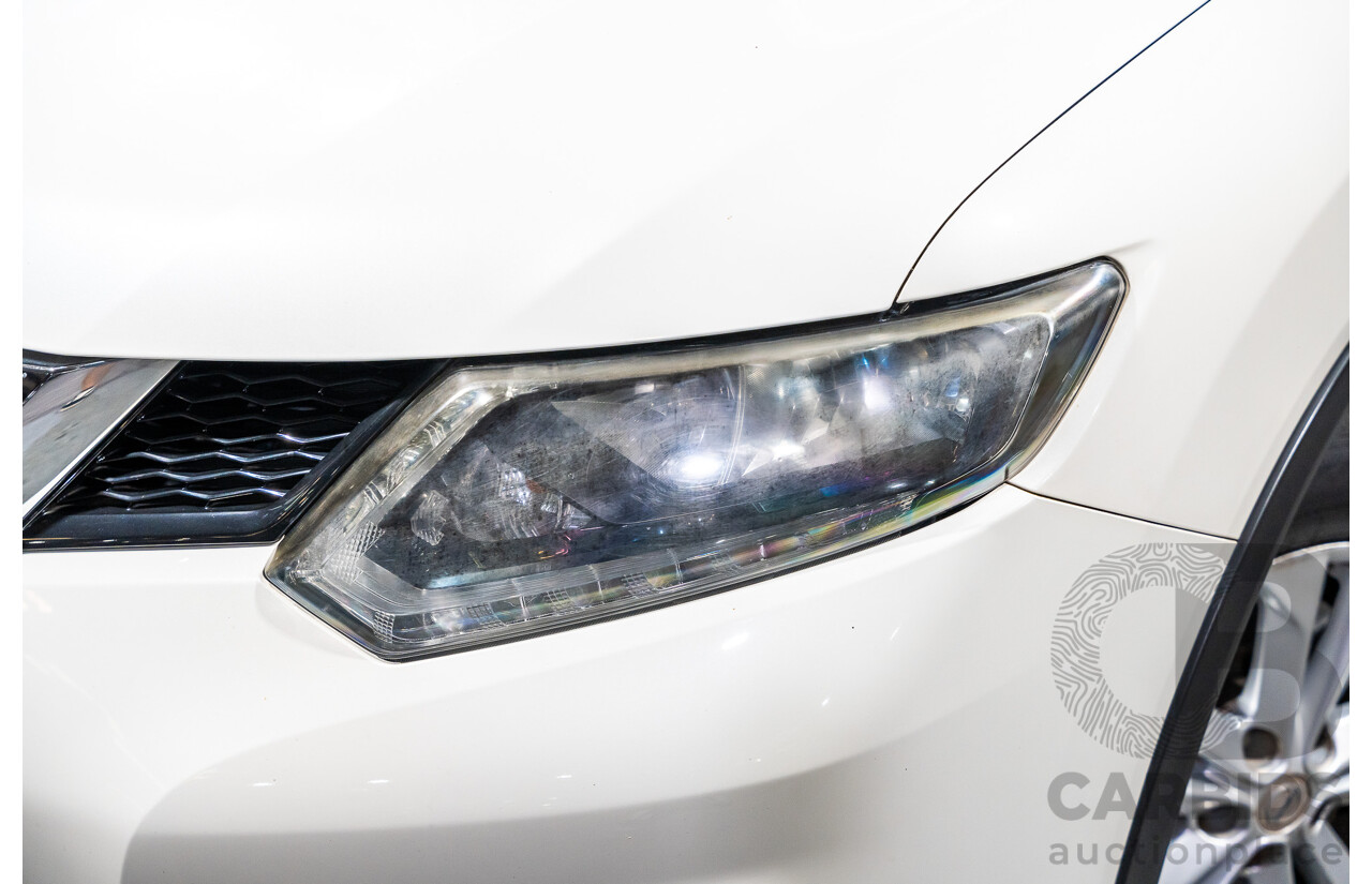 6/2016 Nissan X-Trail ST (fwd) T32 4d Wagon White 2.5L - 7 Seater