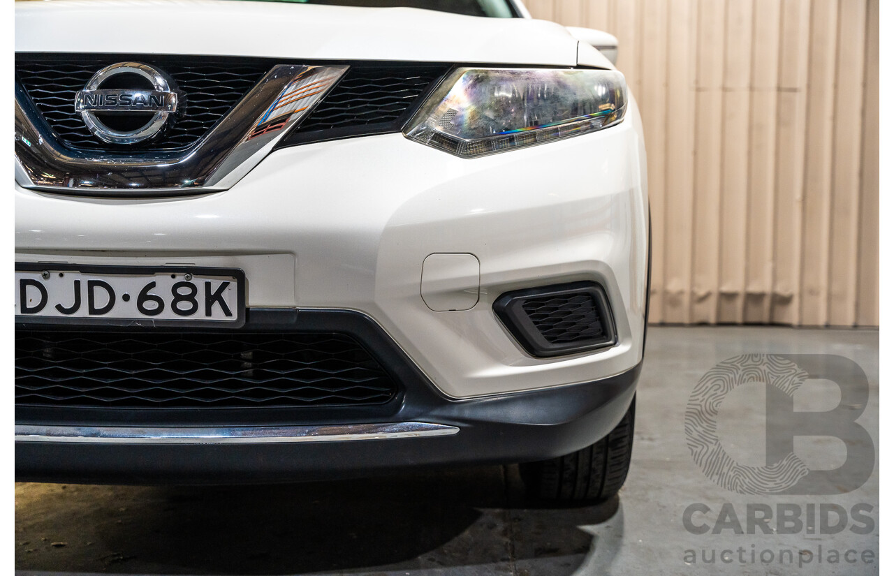 6/2016 Nissan X-Trail ST (fwd) T32 4d Wagon White 2.5L - 7 Seater