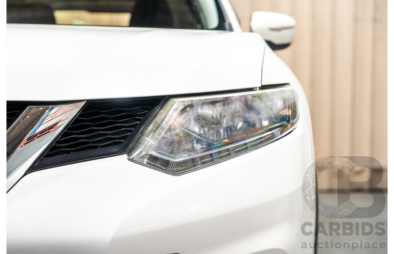 6/2016 Nissan X-Trail ST (fwd) T32 4d Wagon White 2.5L - 7 Seater