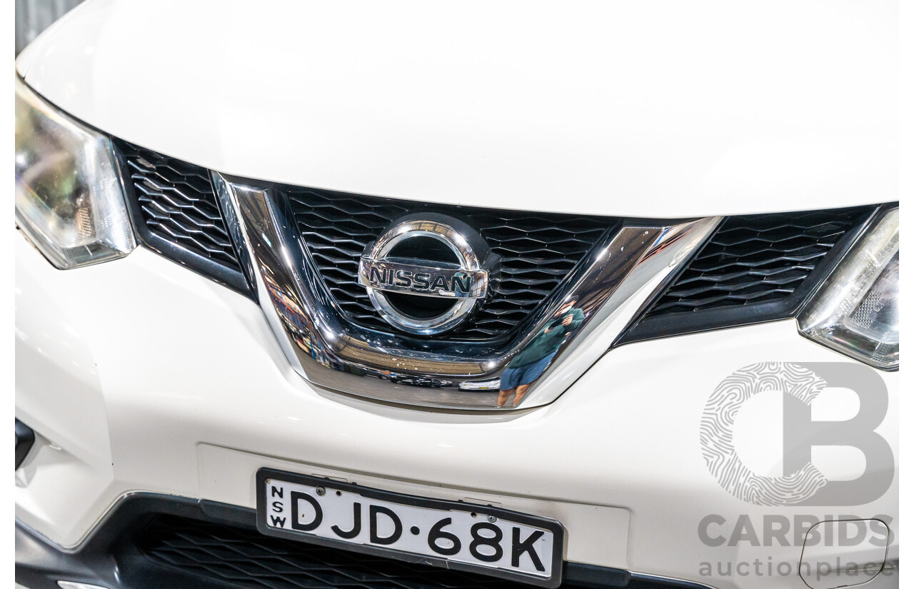 6/2016 Nissan X-Trail ST (fwd) T32 4d Wagon White 2.5L - 7 Seater