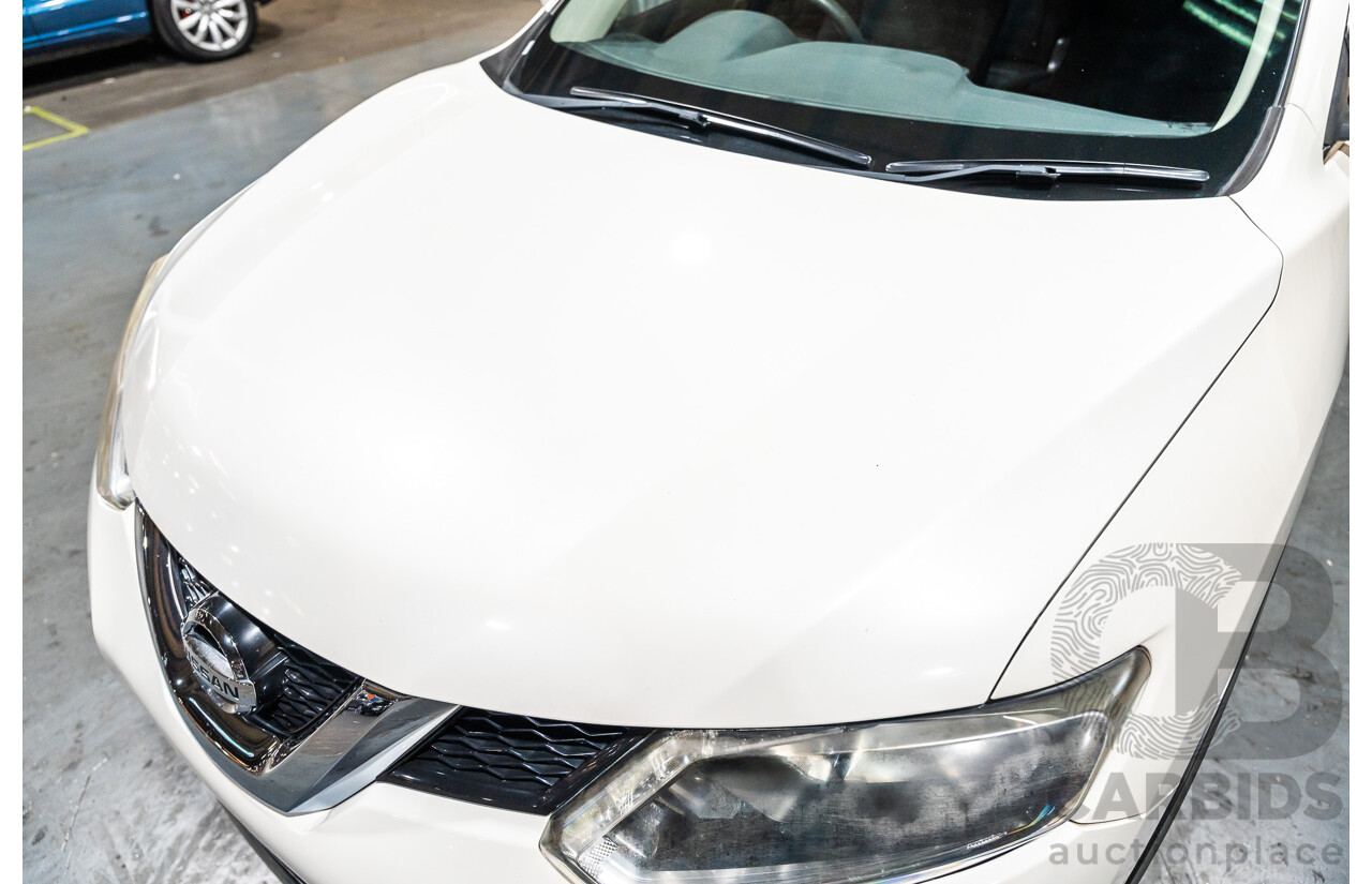 6/2016 Nissan X-Trail ST (fwd) T32 4d Wagon White 2.5L - 7 Seater