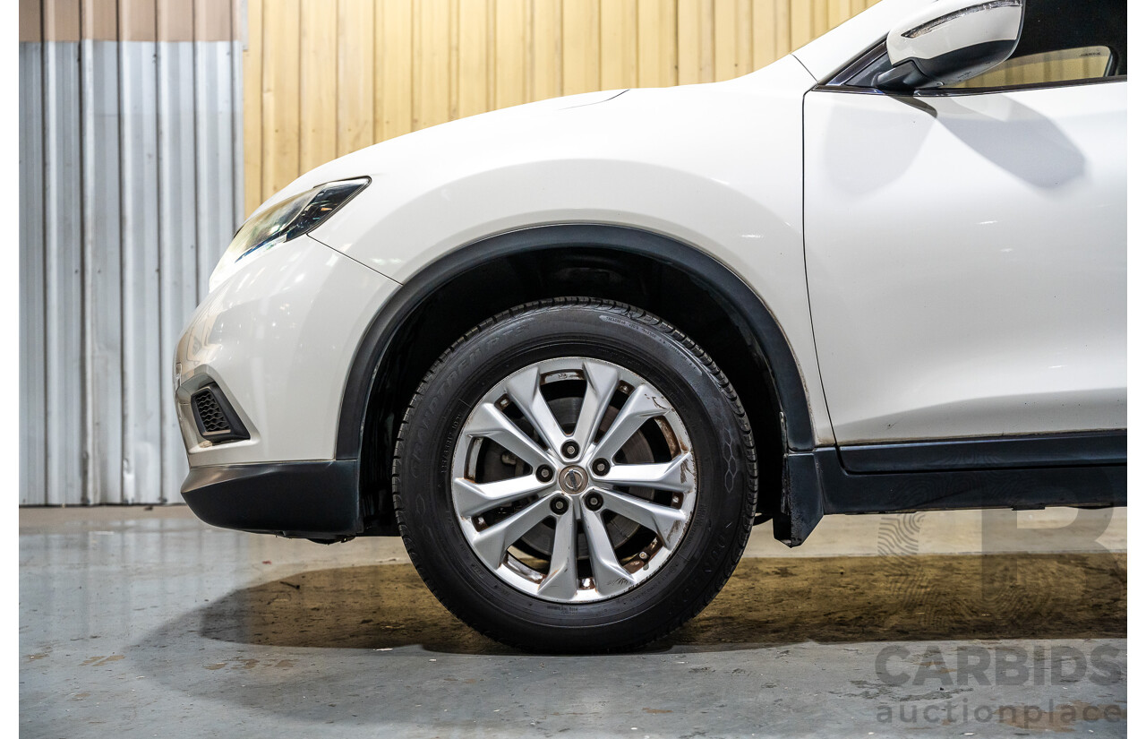 6/2016 Nissan X-Trail ST (fwd) T32 4d Wagon White 2.5L - 7 Seater