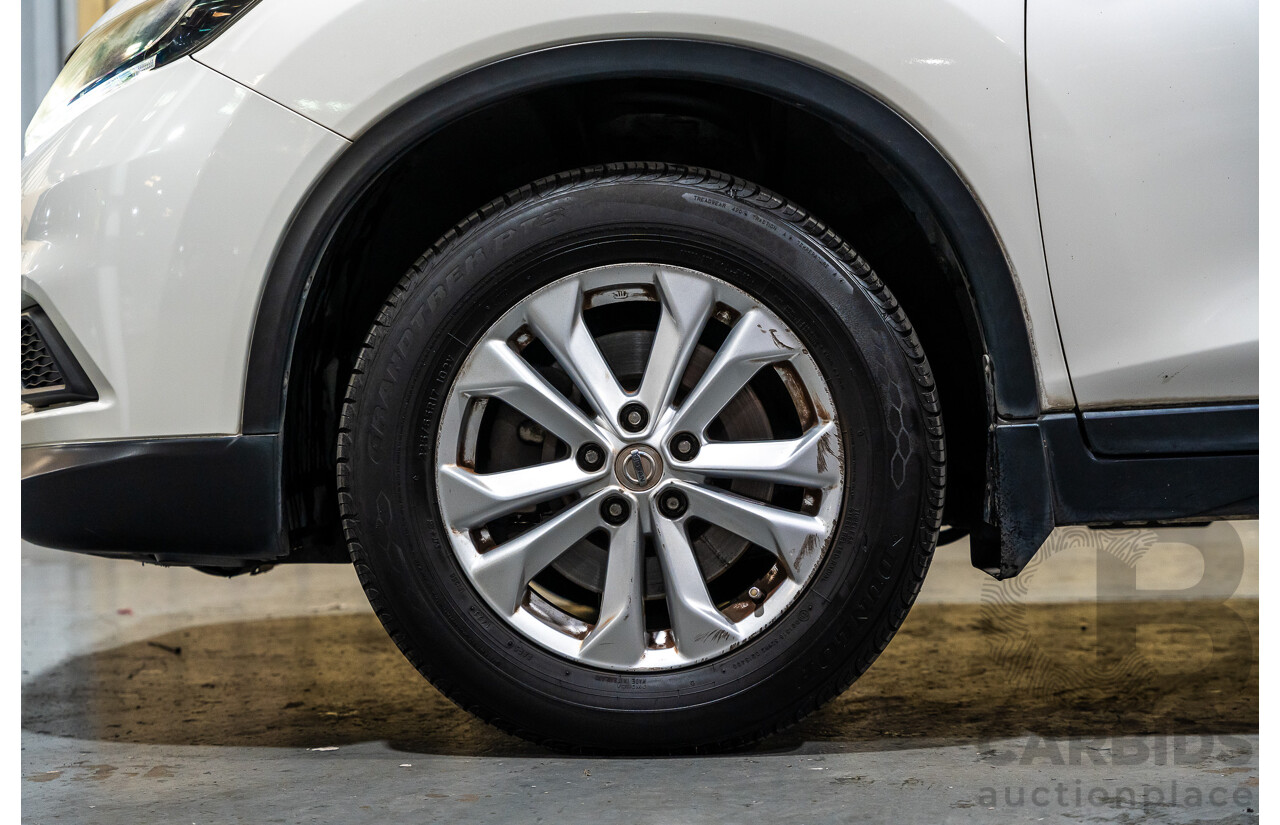 6/2016 Nissan X-Trail ST (fwd) T32 4d Wagon White 2.5L - 7 Seater