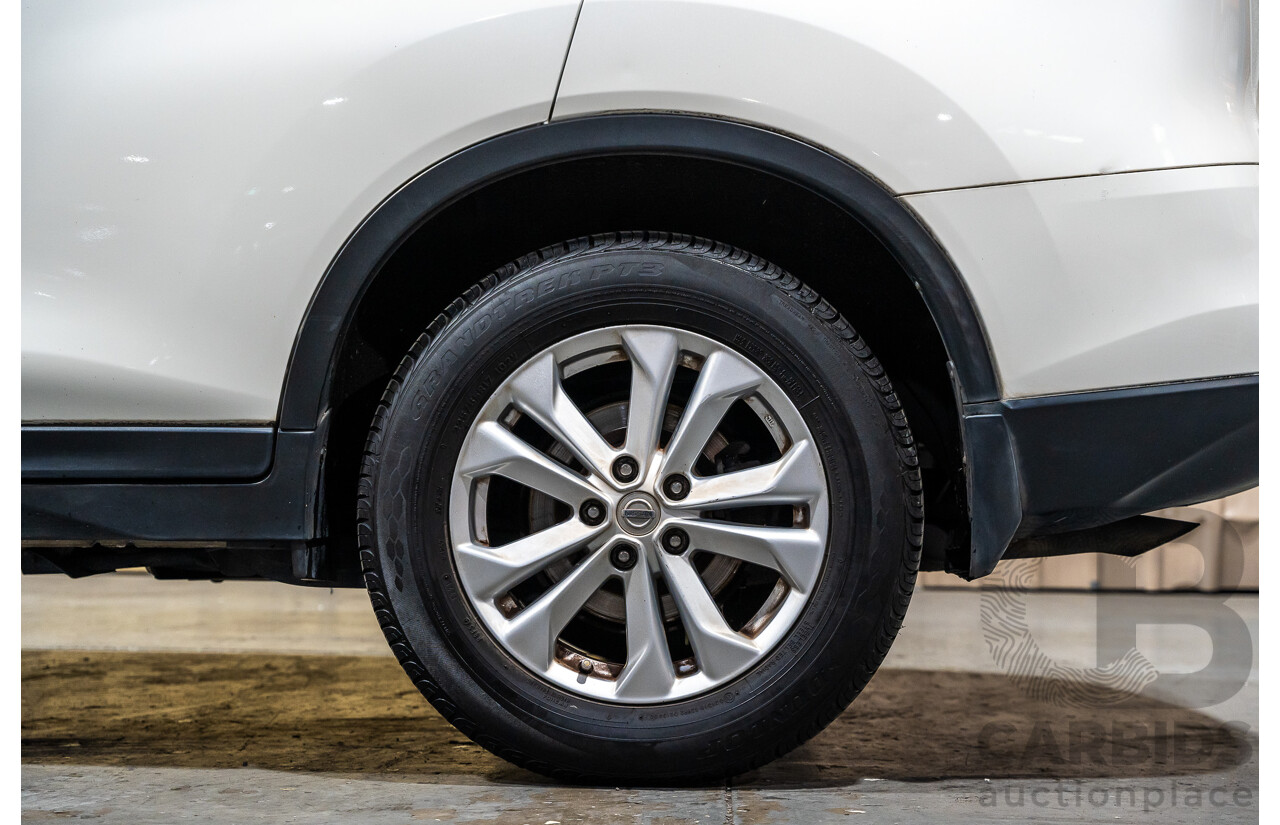 6/2016 Nissan X-Trail ST (fwd) T32 4d Wagon White 2.5L - 7 Seater