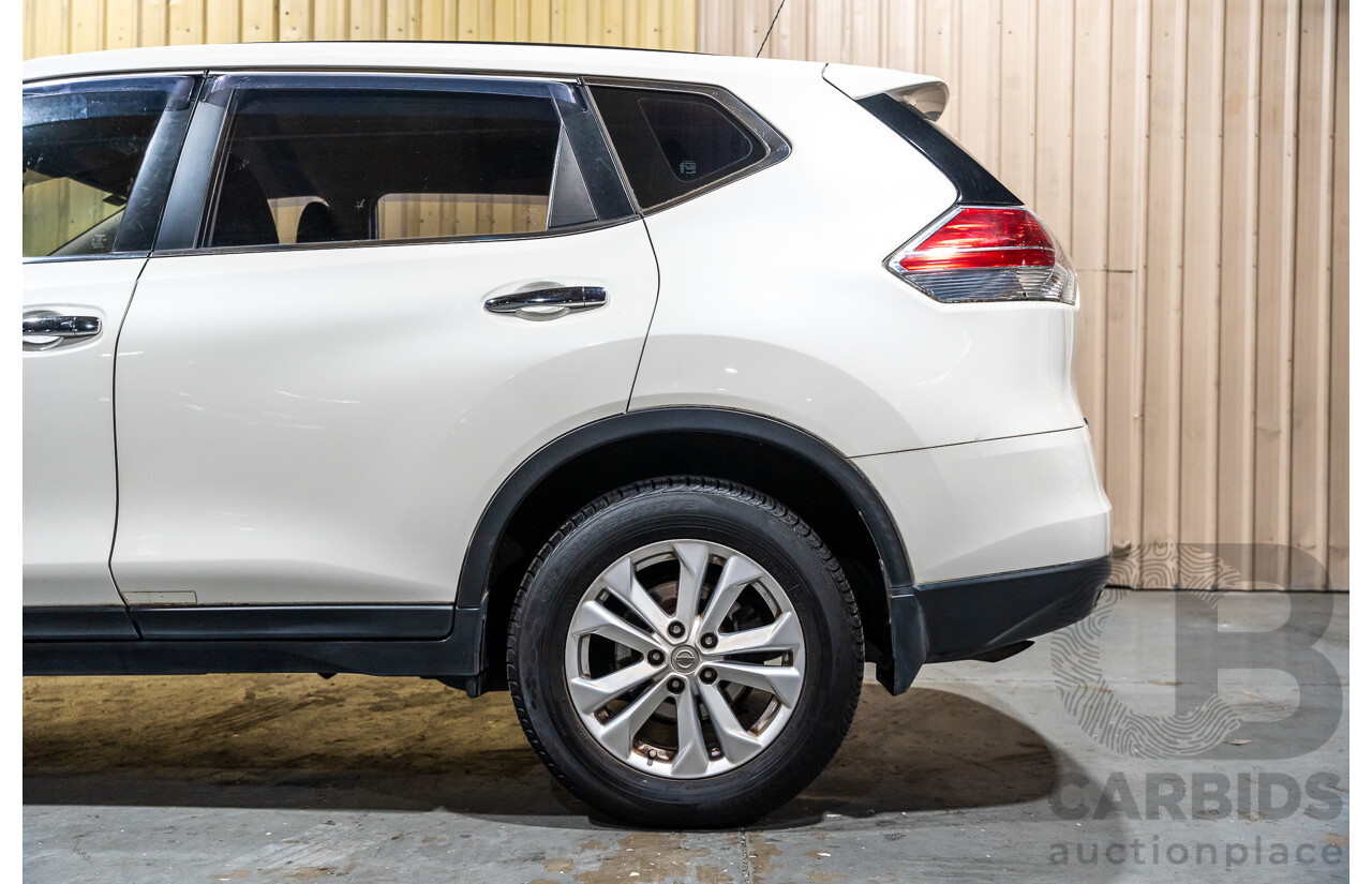 6/2016 Nissan X-Trail ST (fwd) T32 4d Wagon White 2.5L - 7 Seater