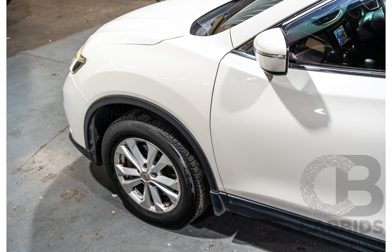 6/2016 Nissan X-Trail ST (fwd) T32 4d Wagon White 2.5L - 7 Seater