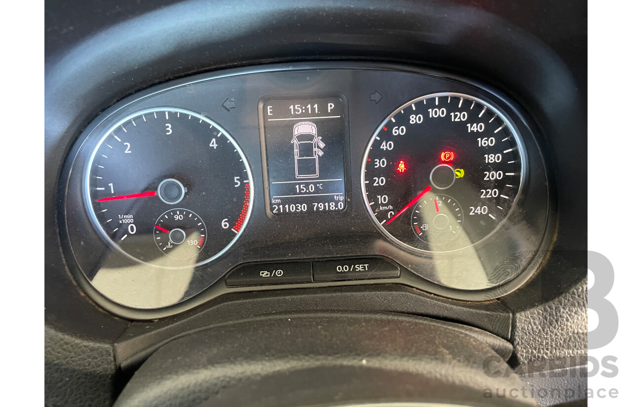 12/2015 Volkswagen Amarok Tdi420 Highline (4x4) 2H MY15 Dual Cab Utility White 2.0L