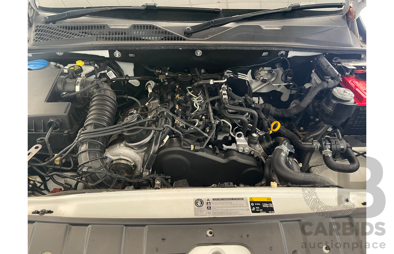 12/2015 Volkswagen Amarok Tdi420 Highline (4x4) 2H MY15 Dual Cab Utility White 2.0L