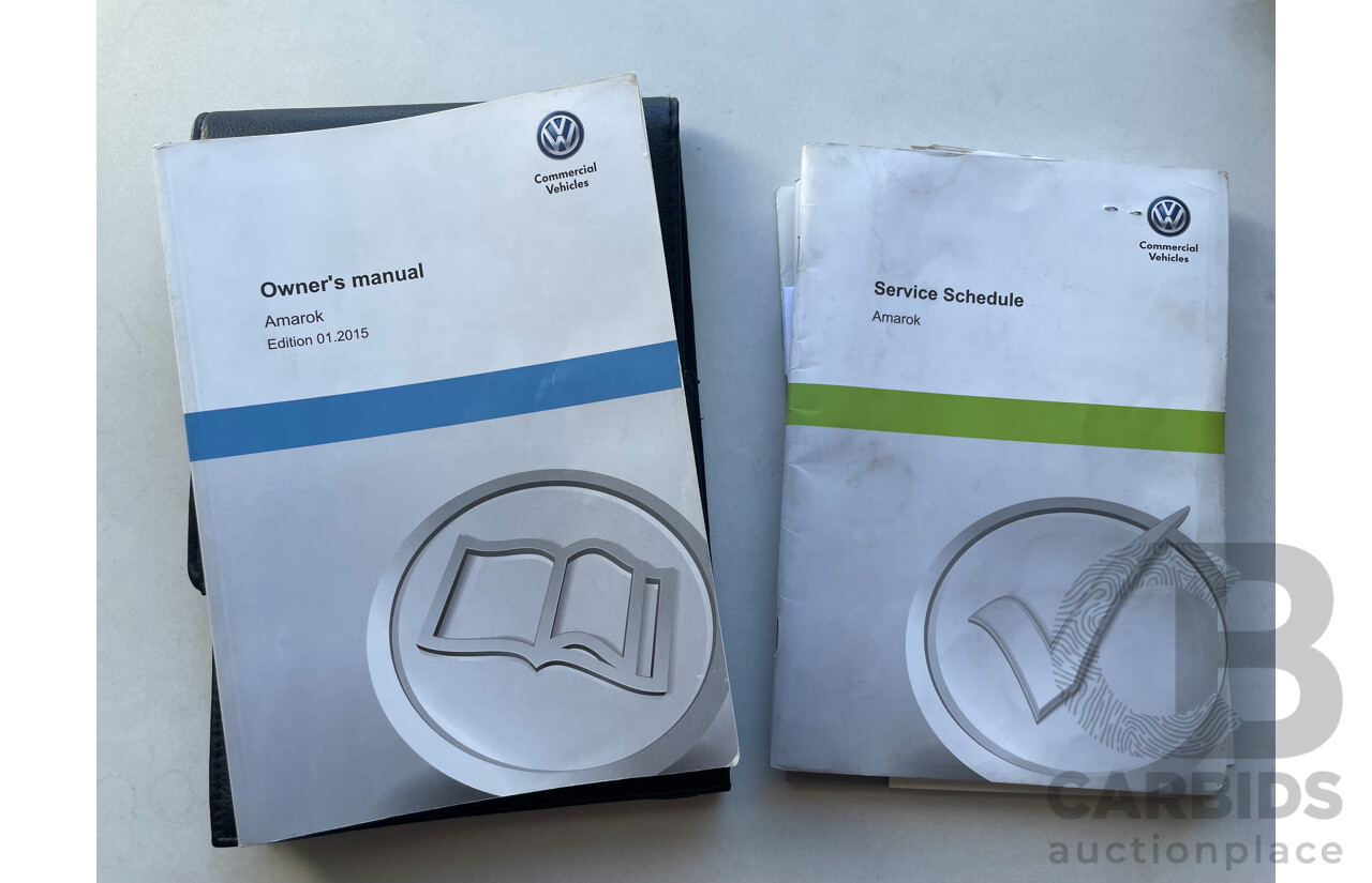 12/2015 Volkswagen Amarok Tdi420 Highline (4x4) 2H MY15 Dual Cab Utility White 2.0L