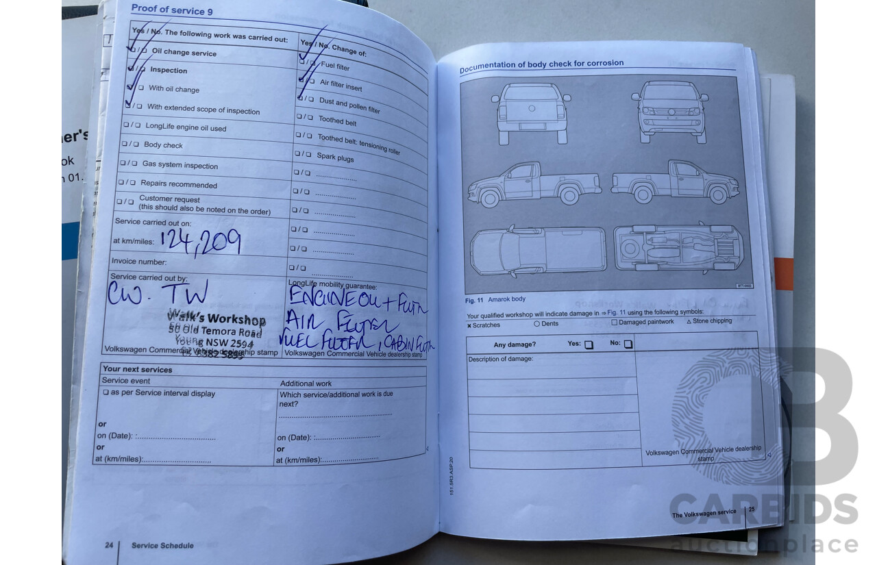 12/2015 Volkswagen Amarok Tdi420 Highline (4x4) 2H MY15 Dual Cab Utility White 2.0L