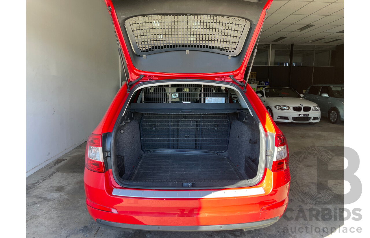 07/2015 Skoda Octavia 110 TSI AMBITION FWD NE MY16 4D Wagon Red 1.4L