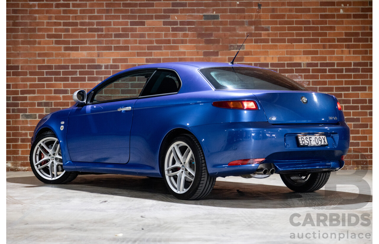 8/2010 Alfa Romeo GT 3.2 V6 100th Anniversary Limited Edition Build No #96 2d Coupe Atlantico Blue 3.2L