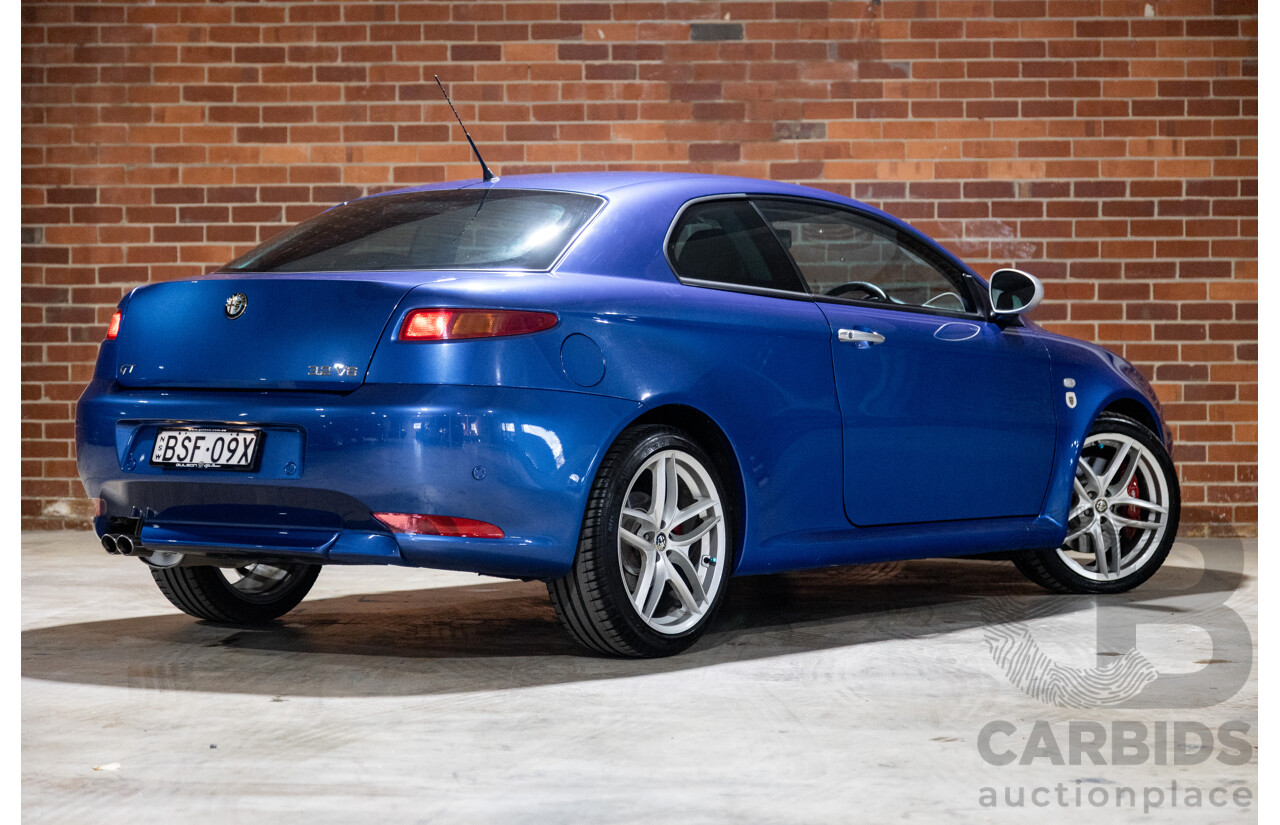 8/2010 Alfa Romeo GT 3.2 V6 100th Anniversary Limited Edition Build No #96 2d Coupe Atlantico Blue 3.2L