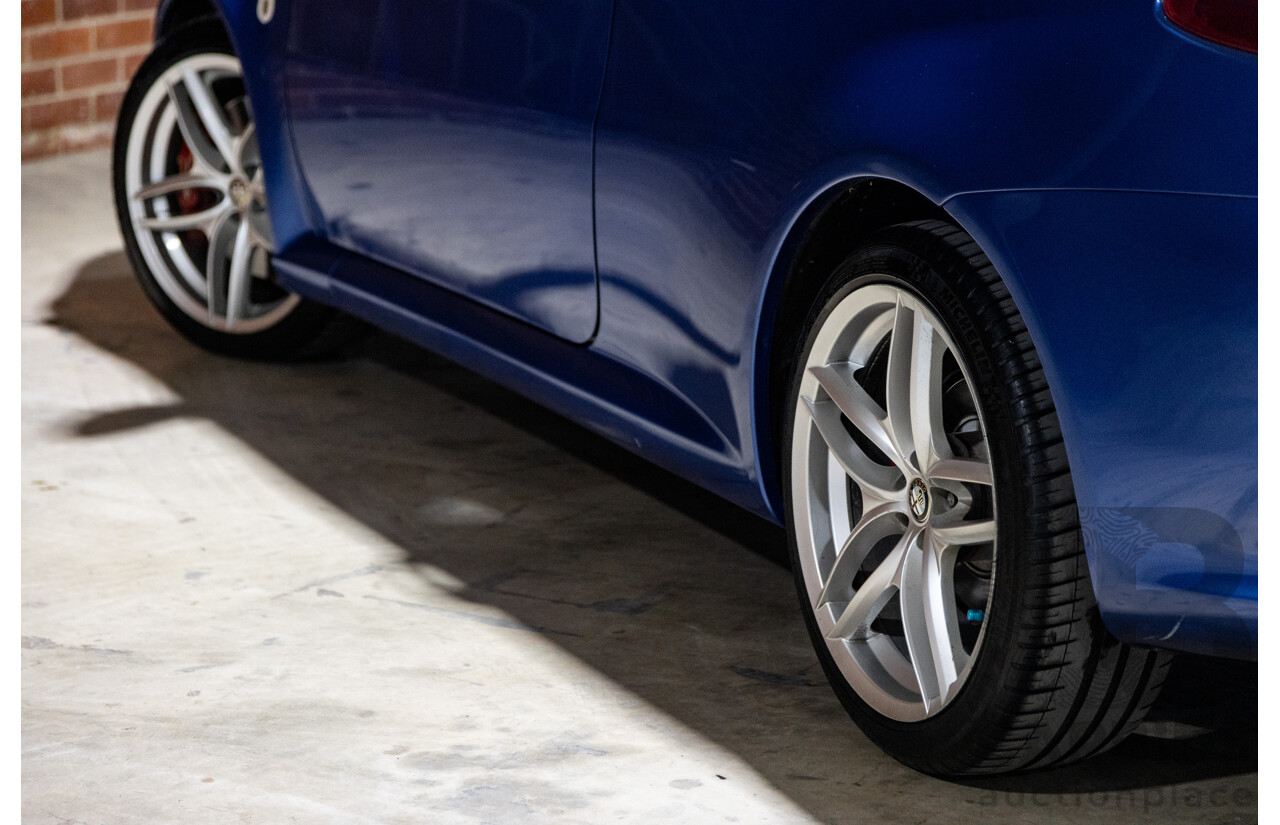 8/2010 Alfa Romeo GT 3.2 V6 100th Anniversary Limited Edition Build No #96 2d Coupe Atlantico Blue 3.2L