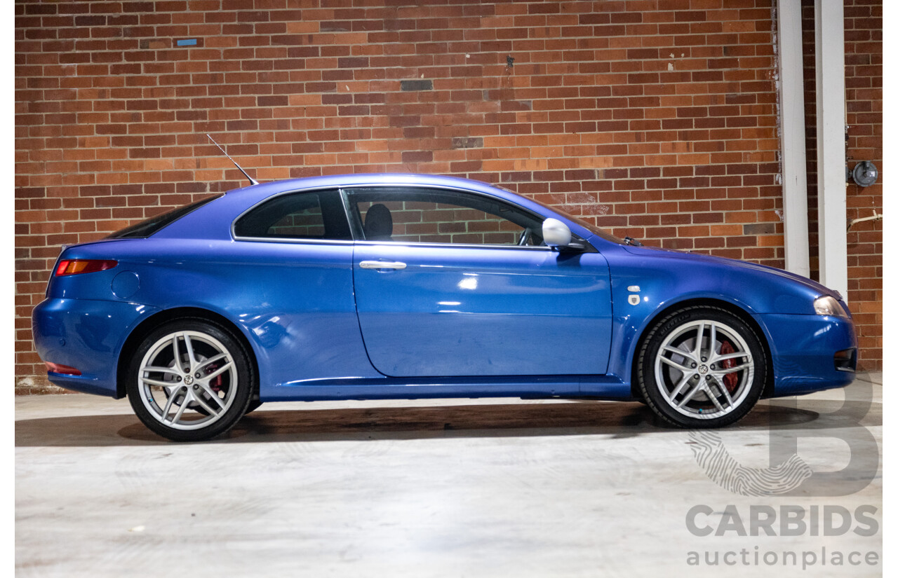 8/2010 Alfa Romeo GT 3.2 V6 100th Anniversary Limited Edition Build No #96 2d Coupe Atlantico Blue 3.2L