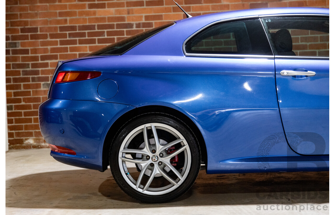 8/2010 Alfa Romeo GT 3.2 V6 100th Anniversary Limited Edition Build No #96 2d Coupe Atlantico Blue 3.2L