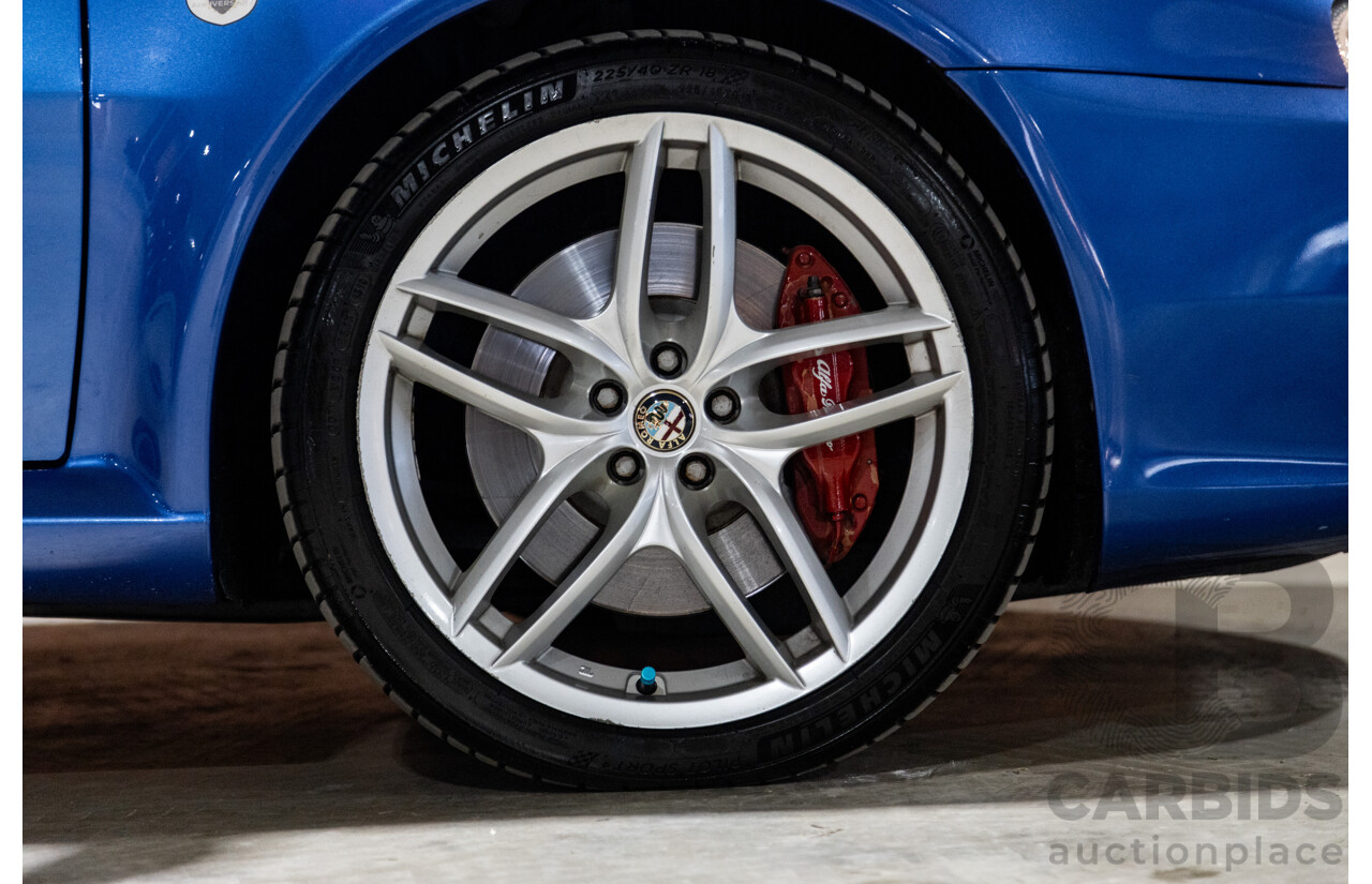 8/2010 Alfa Romeo GT 3.2 V6 100th Anniversary Limited Edition Build No #96 2d Coupe Atlantico Blue 3.2L