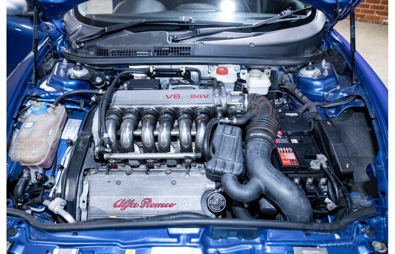 8/2010 Alfa Romeo GT 3.2 V6 100th Anniversary Limited Edition Build No #96 2d Coupe Atlantico Blue 3.2L